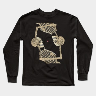 Love Skeleton Long Sleeve T-Shirt